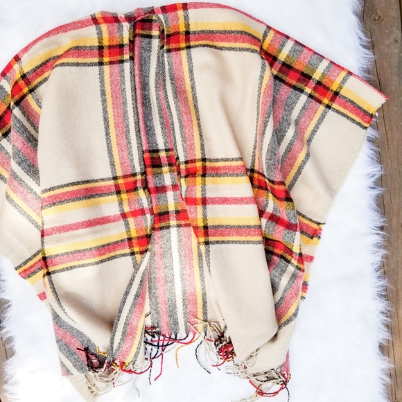 SOLD Blanket Shawl - Picture 1 of 4